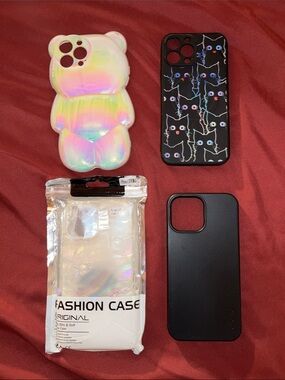 BUNDLE of 4: iPhone 13 Pro Max cases